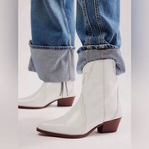 Free People New Frontier Western Boot Patent